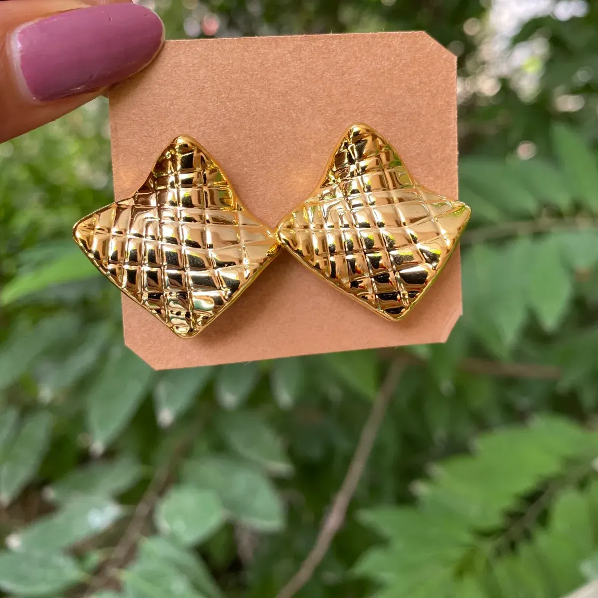 Rhombus Quilt Studs