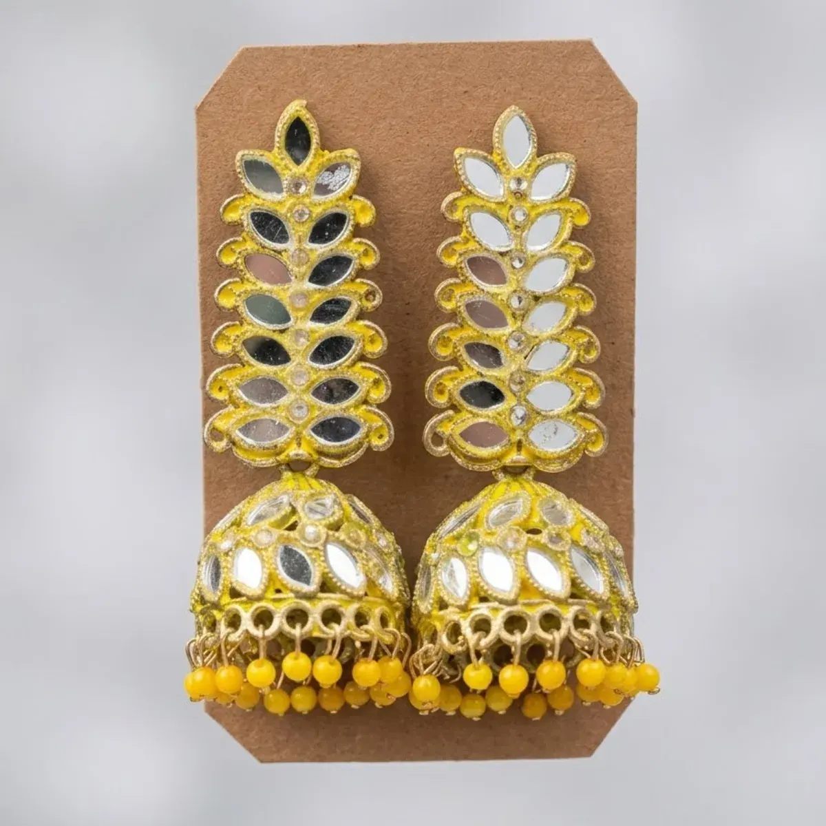Haldi Mirror Jhumka
