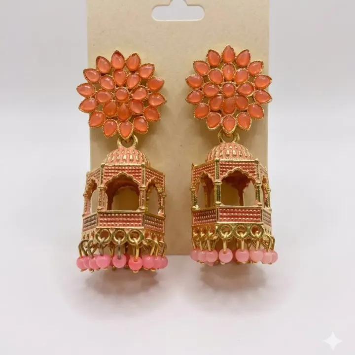 Temple look Jhumka