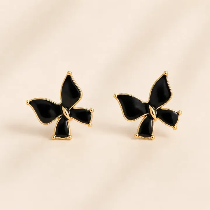 Black Mini Butterfly