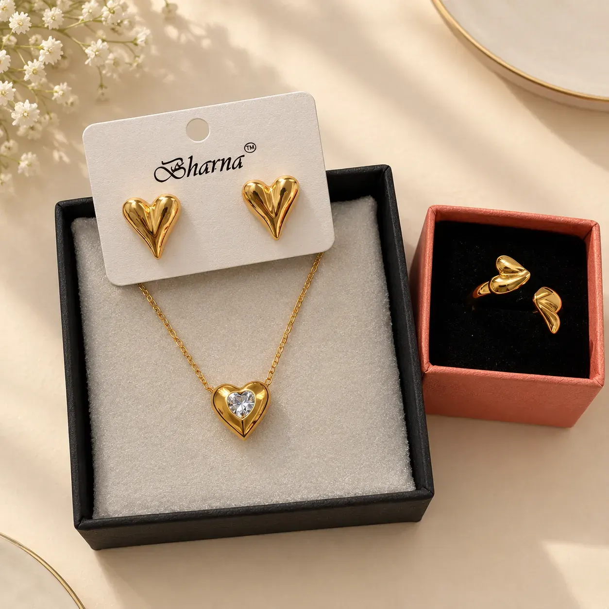 Heart Shape Combo Hamper