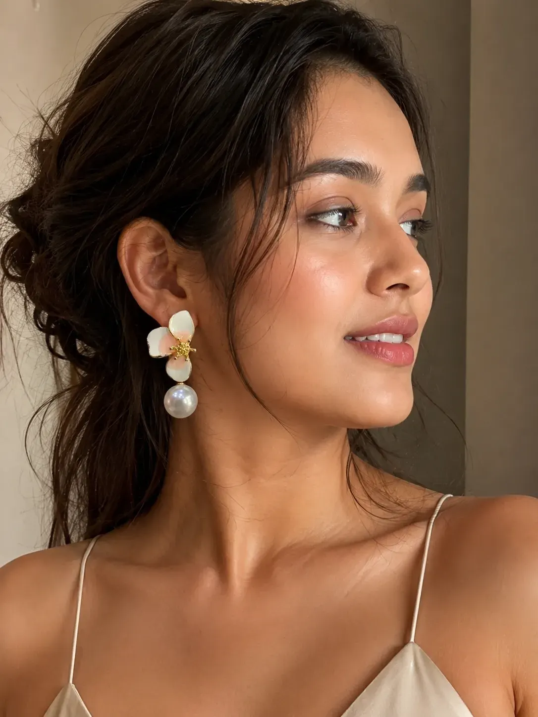 Flower Gf Earings