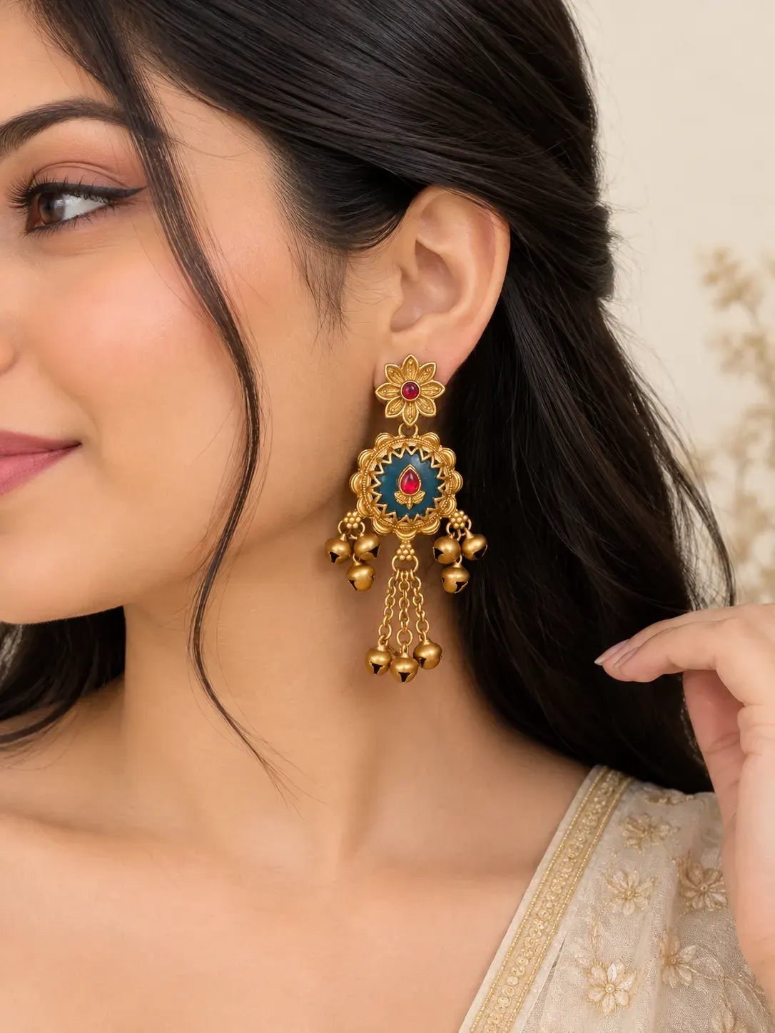Antique Jhala Earing