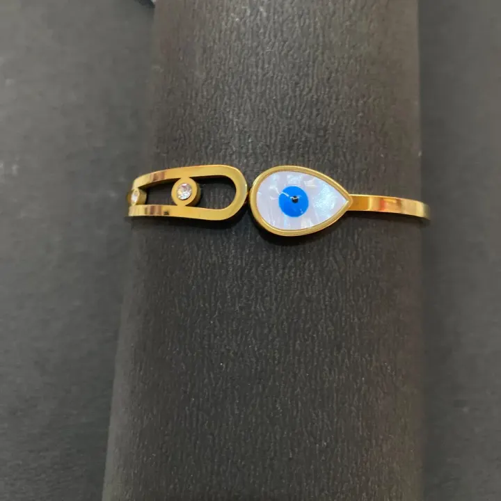 Evil Eye Bracelet (Anti-Tarnish)