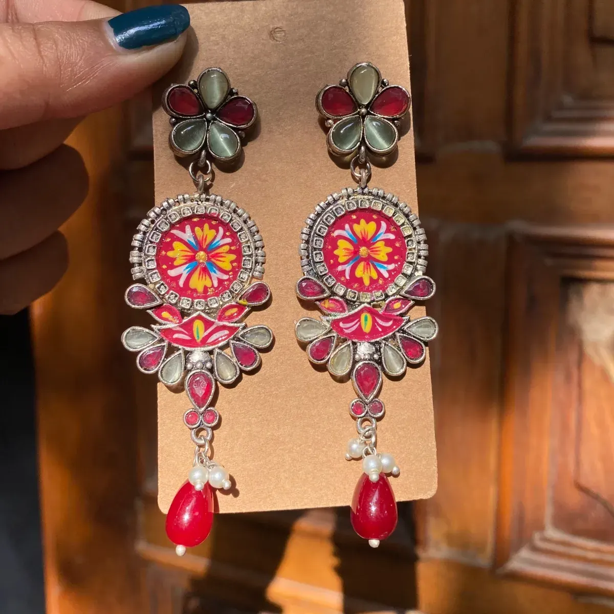 Brass Quailty Earing