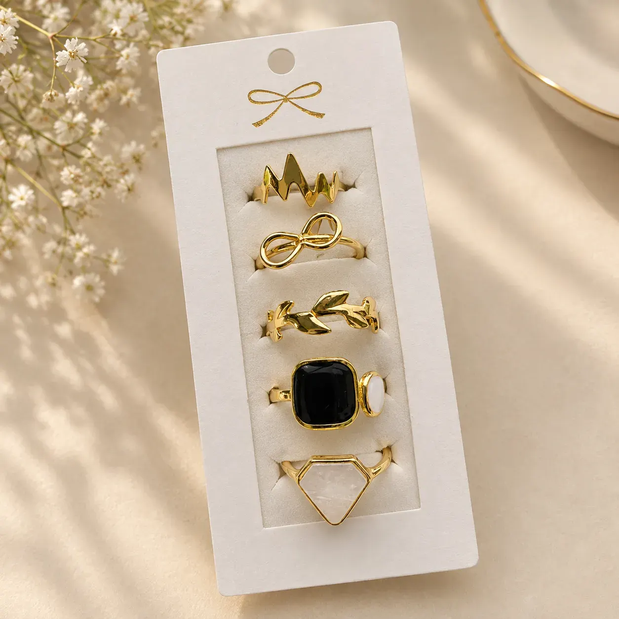 Ring Combo Set of 5 Rings