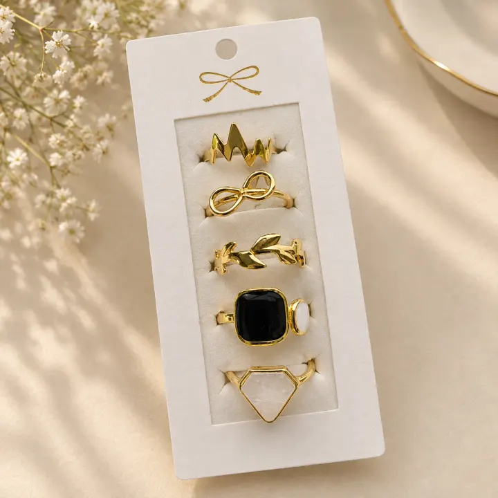 Ring Combo Set of 5 Rings