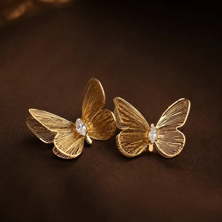 Butterfly 🦋 Golden Studs