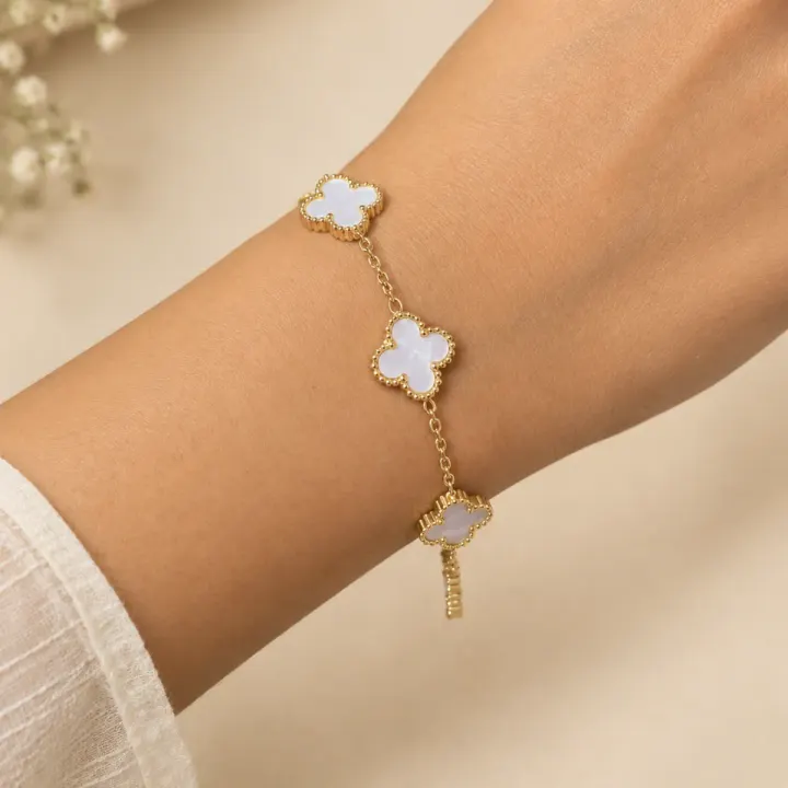 White Pinteresty Luna Bracelet