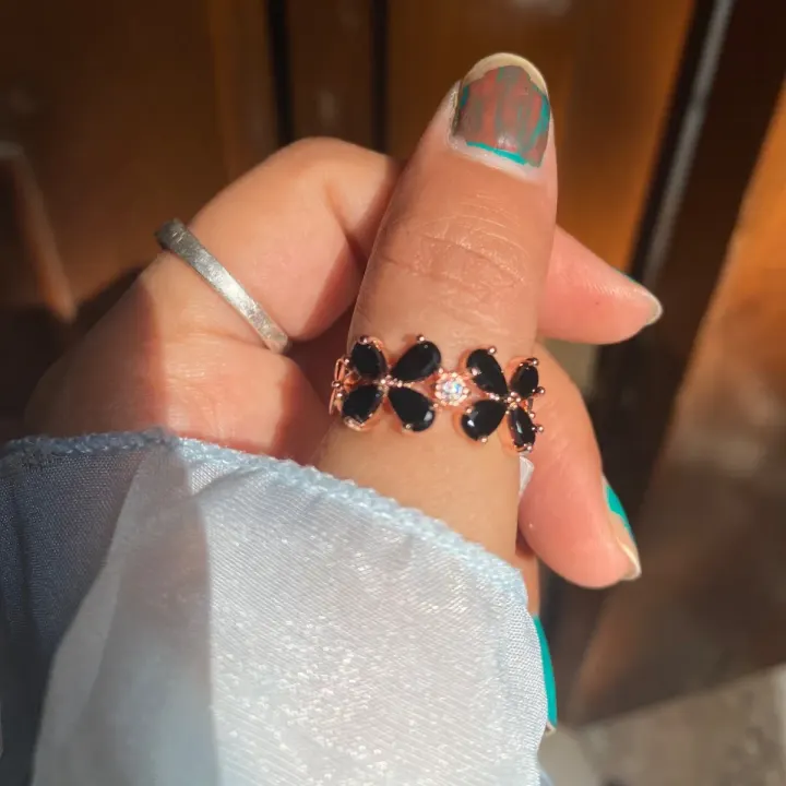 OMG Adjustable Ring-Black