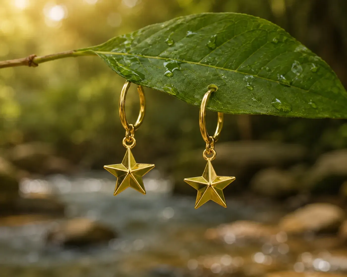 Golden Star Hoops
