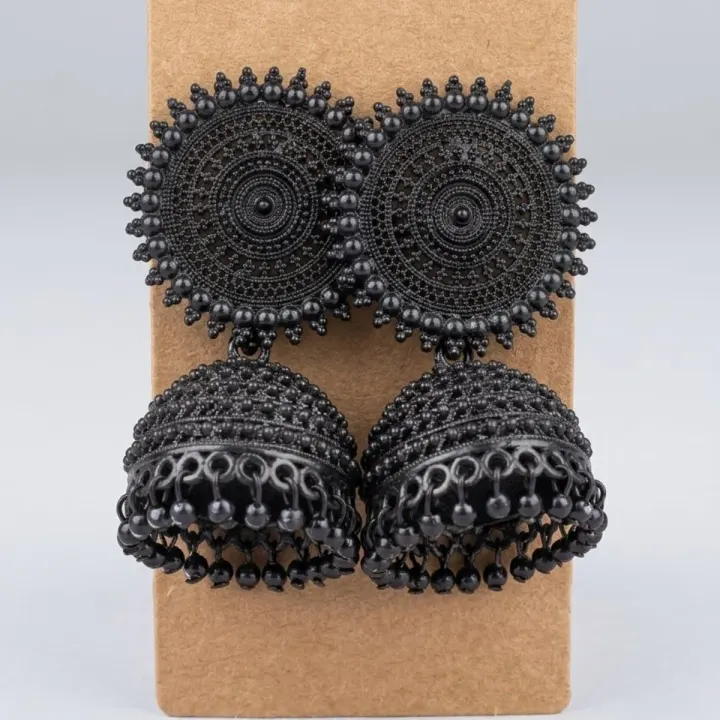 Black Beauty Jhumka