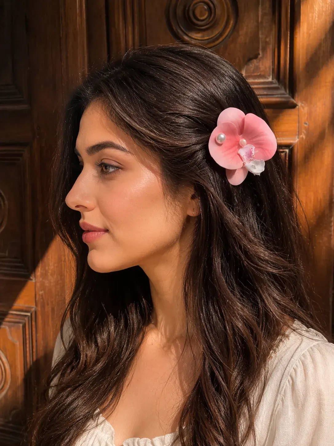 Tulip hair pin-5