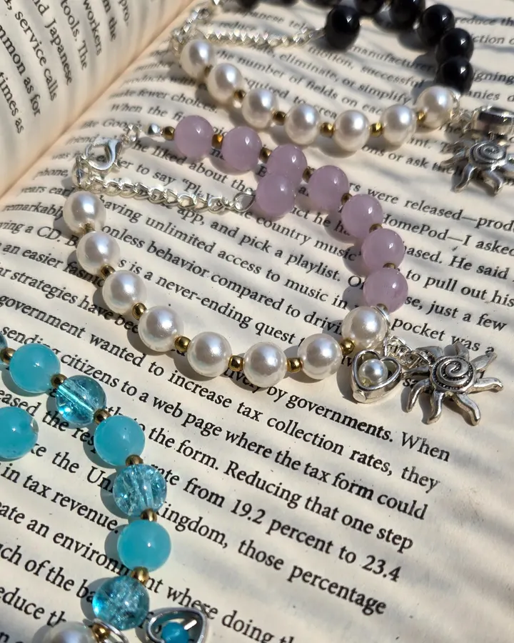 Pearl Glass Bracelet